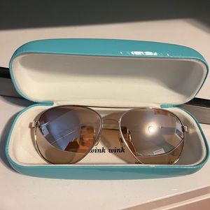 Kate Spade Mirrored Aviators